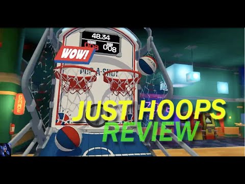JUST HOOPS - ARCADE BASKETBALL REVIEW MIXED REALITY - YouTube