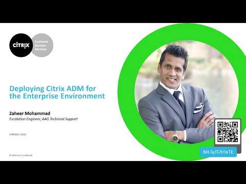 Citrix Synergy TV - SYN222 - Deploying Application Delivery Management for the enterprise and...