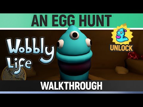 Wobbly Life - Task - An Egg Hunt (Unlock Asteroid Worm Pet)