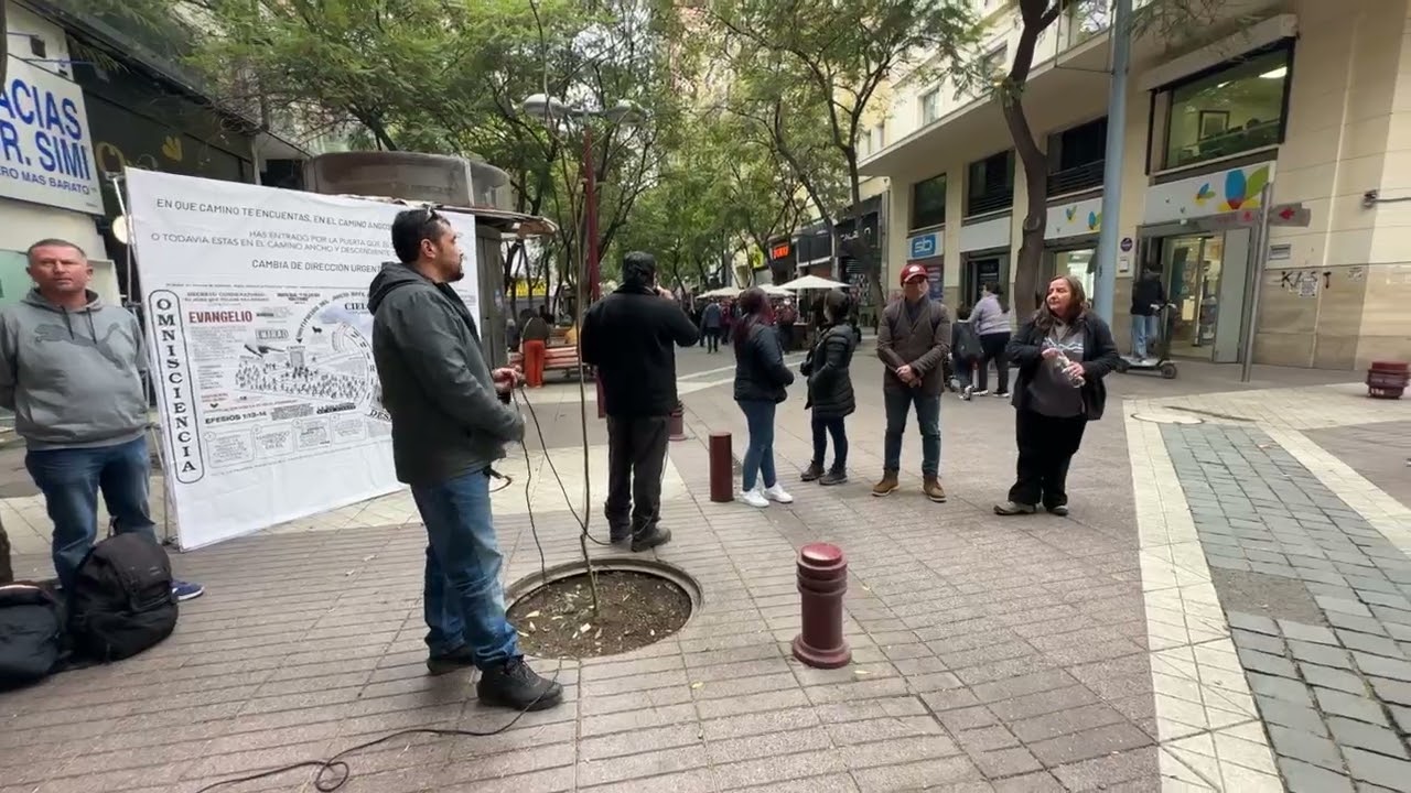 PREDICACIÓN DEL EVANGELIO DE NUESTRA SALVACIÓN EN SANTIAGO DE CHILE 🇨🇱