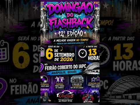 melhor festa de flash back de Anápolis Goiás