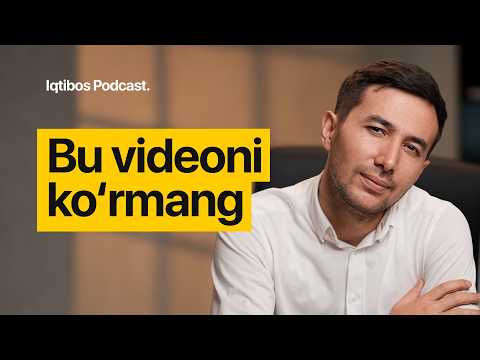 Umringiz bekor ketyapti, qurishni boshlang