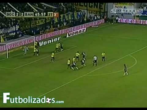 Boca Jrs. 2 - Banfield 3. Torneo Clausura 2009.