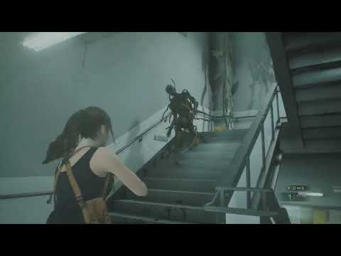 RE2 Remake Claire B Hardcore S+ Lab pt2