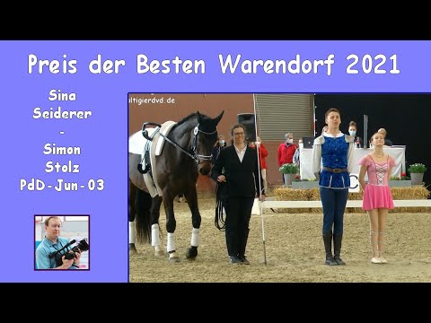 Sina Seiderer - Simon Stolz - PdD-Jun 03 - Preis der Besten Warendorf 2021