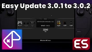 Steam Deck Short: Upgrade ES-DE 3.0.1 to 3.0.2 (Safely ...This Time)