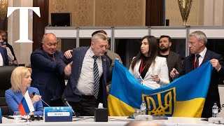 Ukraine delegate punches Russian at Black Sea summ