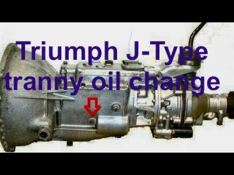 J-Type Overdrive Oil Change Triumph Transmission @DIYHELP