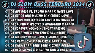 Download lagu DJ SLOWBASS TERBARU 2024 || DJ APT ROSE FT. BRUNO MARS X SWEET LOVE || DJ EST CE QUE M'AINMES VIRAL mp3