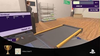 Supermarket Simulator Manager ~ I Work Hard 5 Trophy