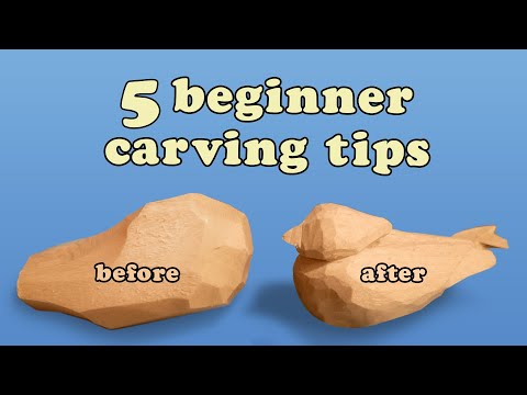 5 Ways to Whittle Faster - Whittling and Wood Carving Tips and Tricks for Beginners