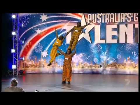 Australia's Got Talent 2011 - Afrikan Warriors Acrobats