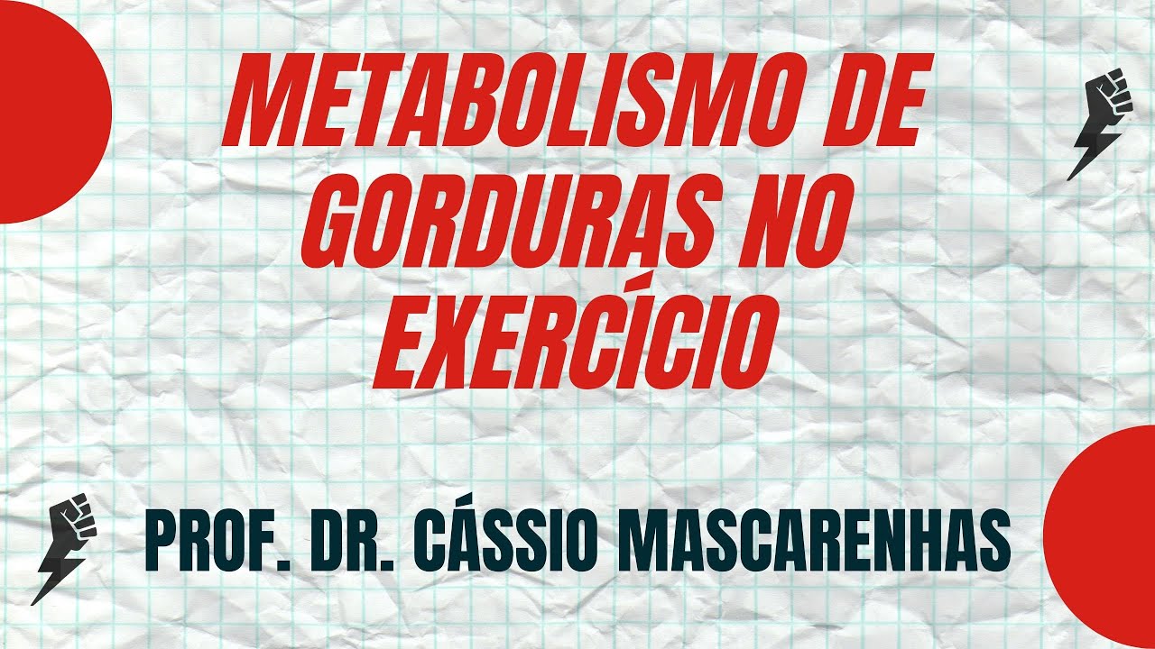 Metabolismo de Gorduras no Exercício