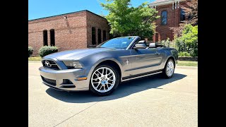Video Thumbnail for 2013 Ford Mustang Convertible