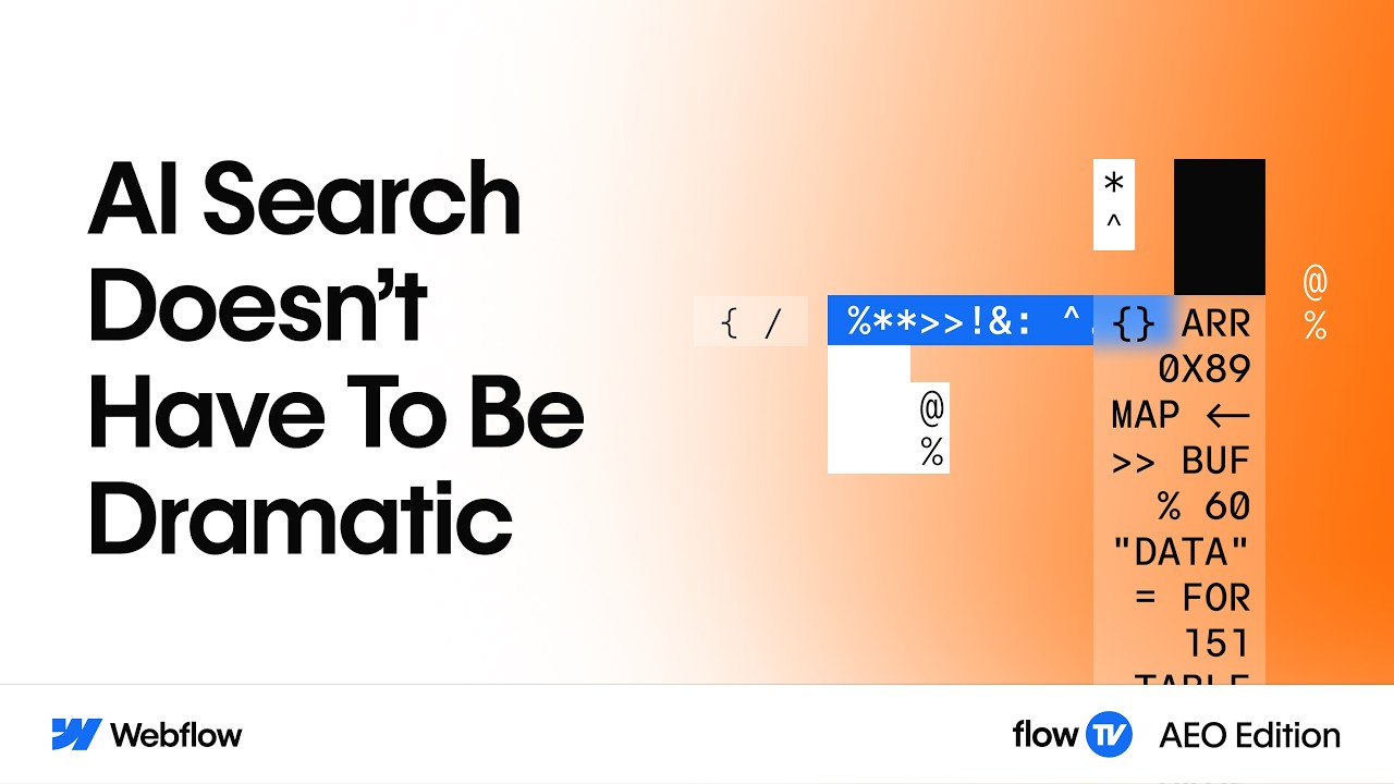 AI Search Doesn't Have To Be Dramatic