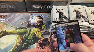 Are Final Fantasy Play Booster Boxes An Upgrade? Magic The Gathering MTG FIN Unboxing Opening