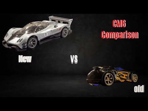 Hot Wheels CM6 Wheel type comparison (2005 Acceleracers vs 2023 Speed Machines)