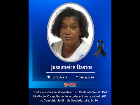 Cerimônia de homenagens prestadas a Senhora JUSSIMEIRE BASTOS.