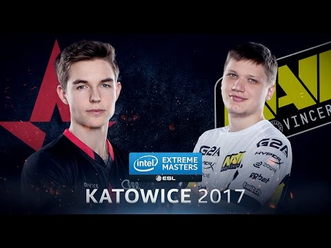 CS:GO - Astralis vs. Na'Vi [Mirage] Map 1 - Quarterfinal - IEM Katowice 2017