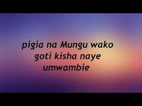 NIMEPENDA REMIX LYRICAL VIDEO - Guardian Angel .x. Deus Derrick ft. Sammy G