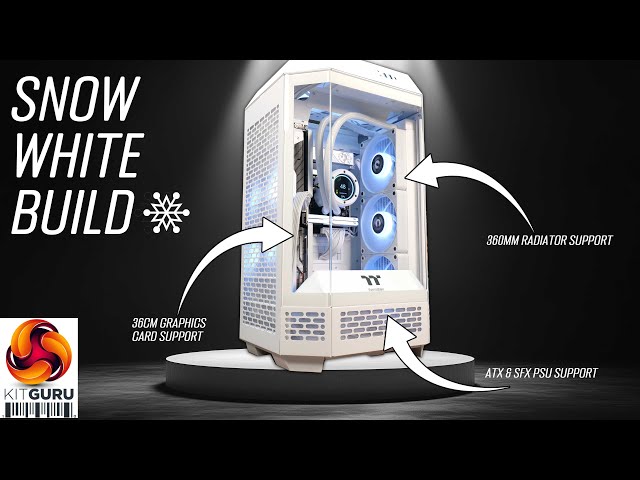 Vídeo relacionado con Thermaltake The Tower 300 | Micro Tower m-ATX Octogonal | 2 Ventiladores de 140mm Preinstalados | Ventilación Vertical | Compatible con Radiador de 420mm y hasta 8 Ventiladores | Negro