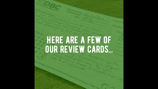 Watch video: 2022 July DBC review card