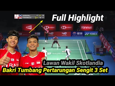 √Full Highlight Bagas fikri Vs Dunn Hall Bwf World championship 2022 Terbaru