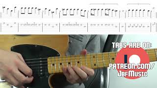 All The Young Dudes Intro Guitar Tab Riff &amp; Lesson