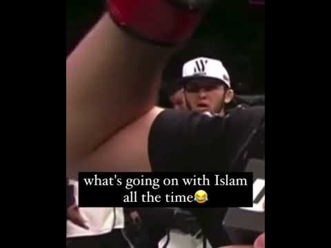 What's going on with Islam Makhachev all the time 😂