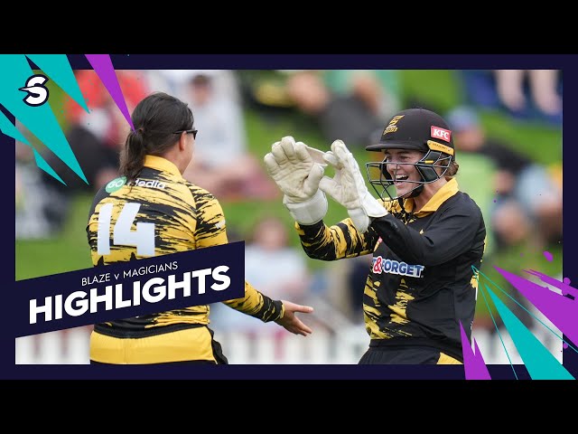 Blaze Dominate! | Blaze V Magicians – Super Smash 2025/26 Highlights