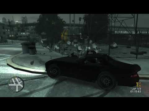 GTA IV (PC) 100% Walkthrough Part 53 / Street Races 3/3
