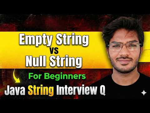 T1 B4 Empty String Vs Null In Java Most Asked Interview Trap Java String Interview Q