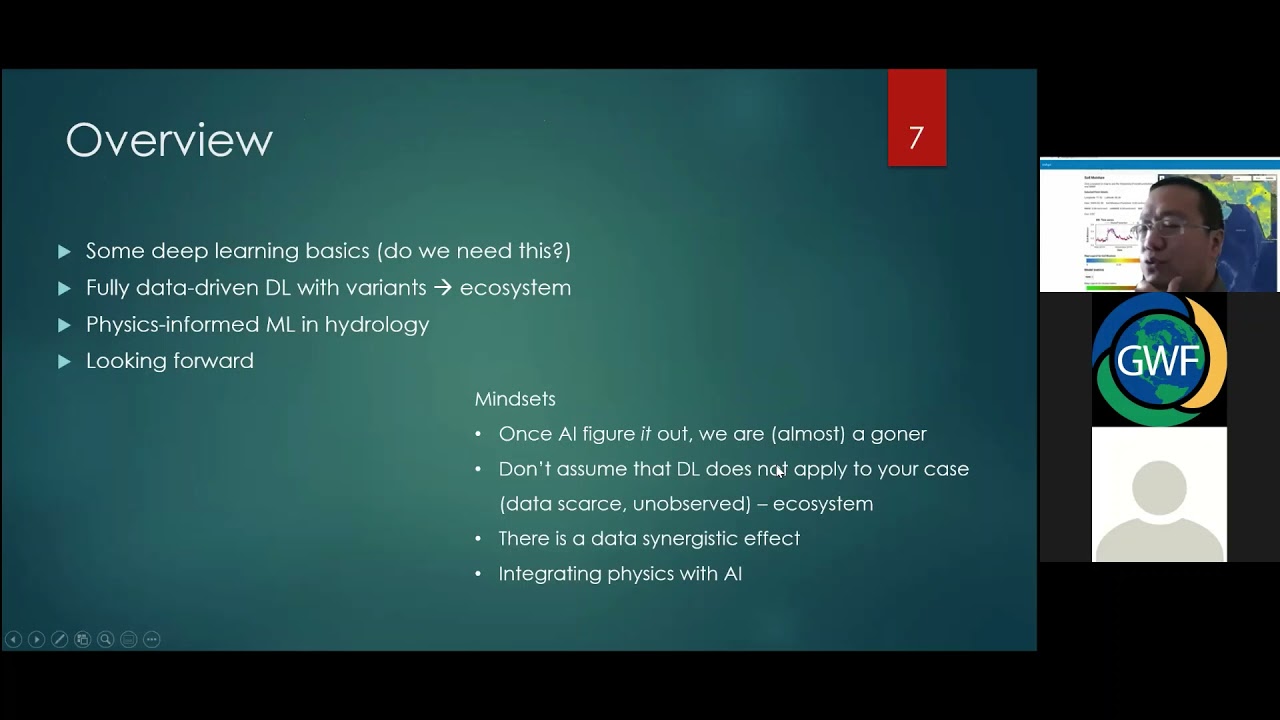 Core Modelling Topical Webinar Series - Episode 1: Machine Learning in Hydrology