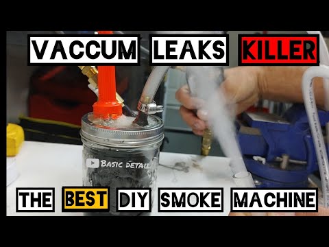 DIY SMOKE MACHINE...The Vaccum leaks  KILLER💀