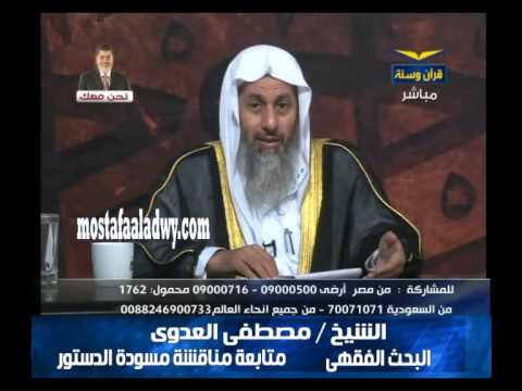  مناقشة مسودة الدستور المصري الجزء الثانى 