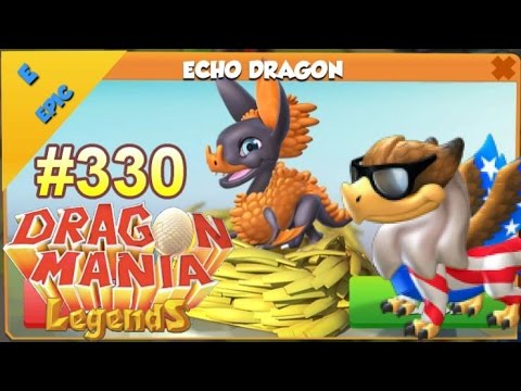 Echo Dragon Hatching + Star Stripe NEW DOTW! - Dragon Mania Legends #330