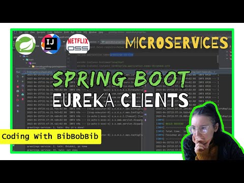 Getting started, Spring Cloud, Eureka discovery Client, Live Coding, Spring Boot Tutorial, BibBobBib
