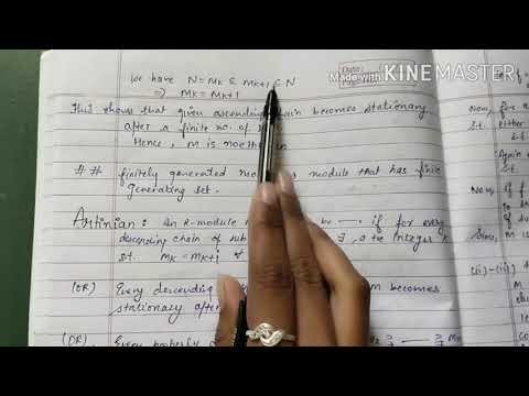 Noetherian and Artinian module ( part-1)