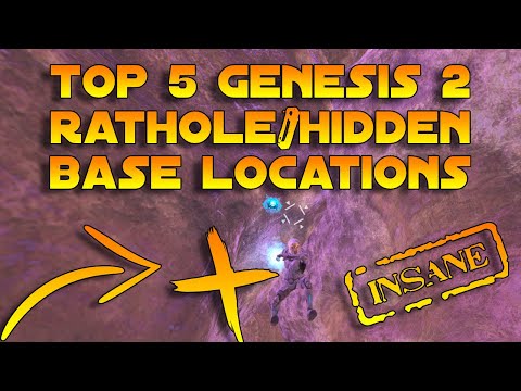 Top 5 Genesis Part 2 Ratholes/Hidden Base Locations | Ark