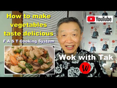 How to make vegetables tasting delicious. A flavorful and healthy vegetable medley.