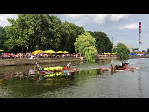 Vikingų "Drakonų" laivų lenktynės 2018 dėl 3 vietos Kogas : Dragūnų batalionas