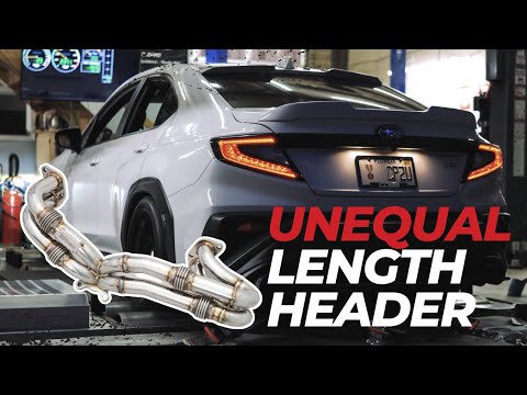 JDMuscle Unequal Length Header 2022+ VB Subaru WRX - Sound, Dynos and Installation #rumble