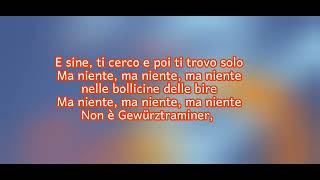 Carl Brave - Merci (Testo)