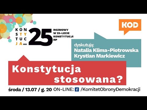 KONSTYTUCJA25 - 2. Konstytucja stosowana?
