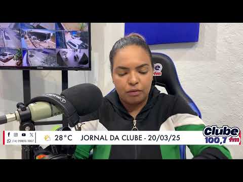 Jornal da Clube - 20/03/2025 - Edição do Almoço