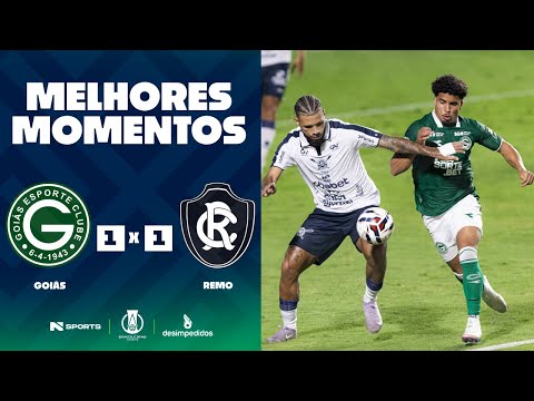 Gols e lances de Goiás x Remo