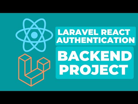 1 Create Backend Project Laravel React Authentication