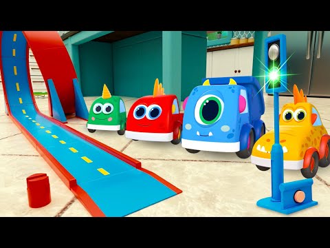 Sing with Mocas - little monster cars! All the best nursery rhymes for kids & kids songs.