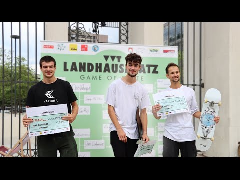 Landhausplatz Game of Skate Comp with Jamie Griffin, Levi Loeffelberger and Alex Mizurov