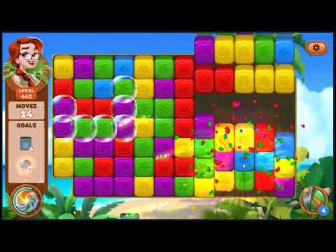 Lost Island Blast Adventure Level 442 - NO BOOSTERS 🏝️ | SKILLGAMING ✔️